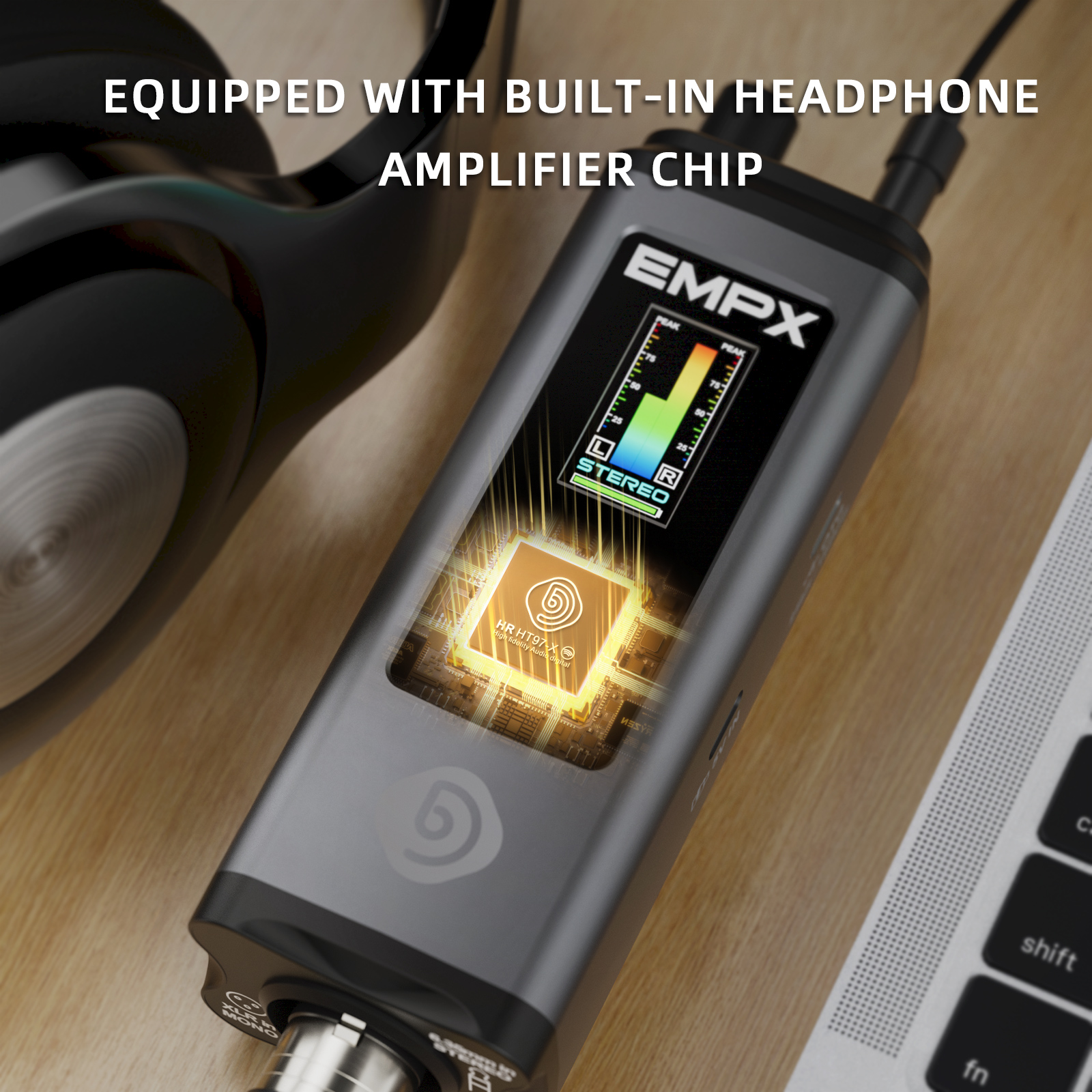 EMPX Professional Headphone Monitoring Amplifier (Dark gray)