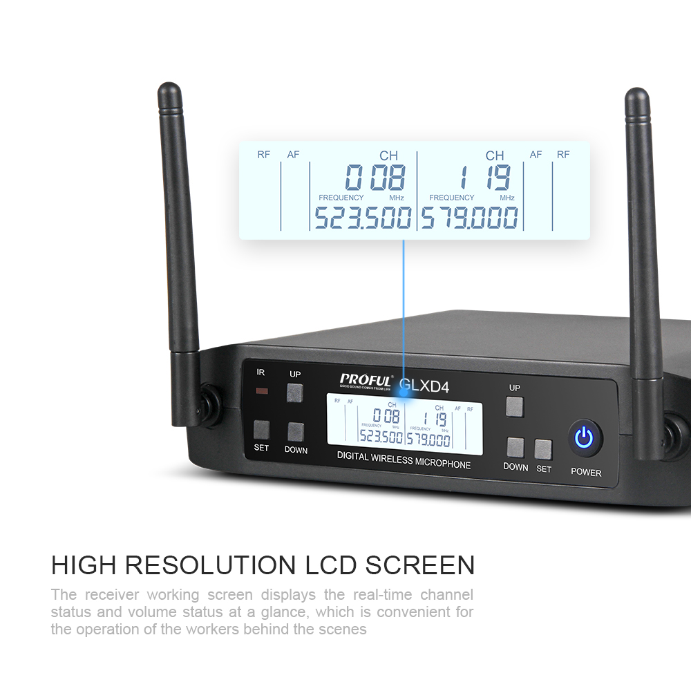 GLXD4 UHF Wireless Microphone