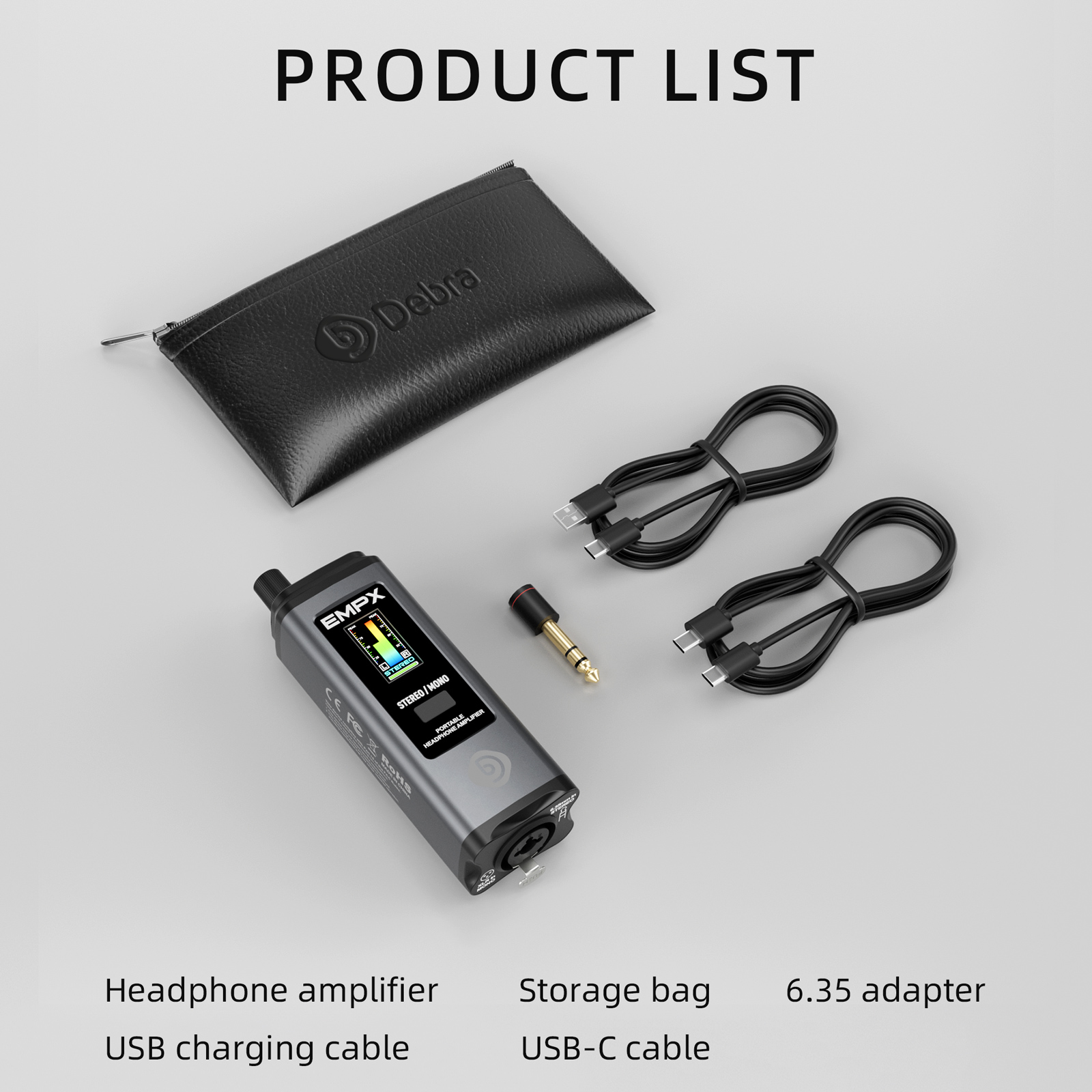 EMPX Professional Headphone Monitoring Amplifier (Dark gray)