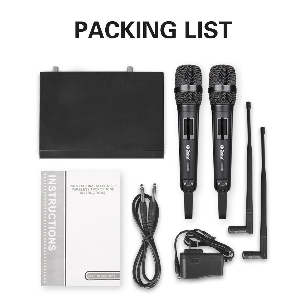 DK9000 UHF Wireless Microphone