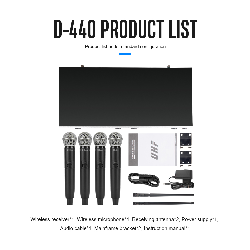 D-440 UHF Wireless Microphone