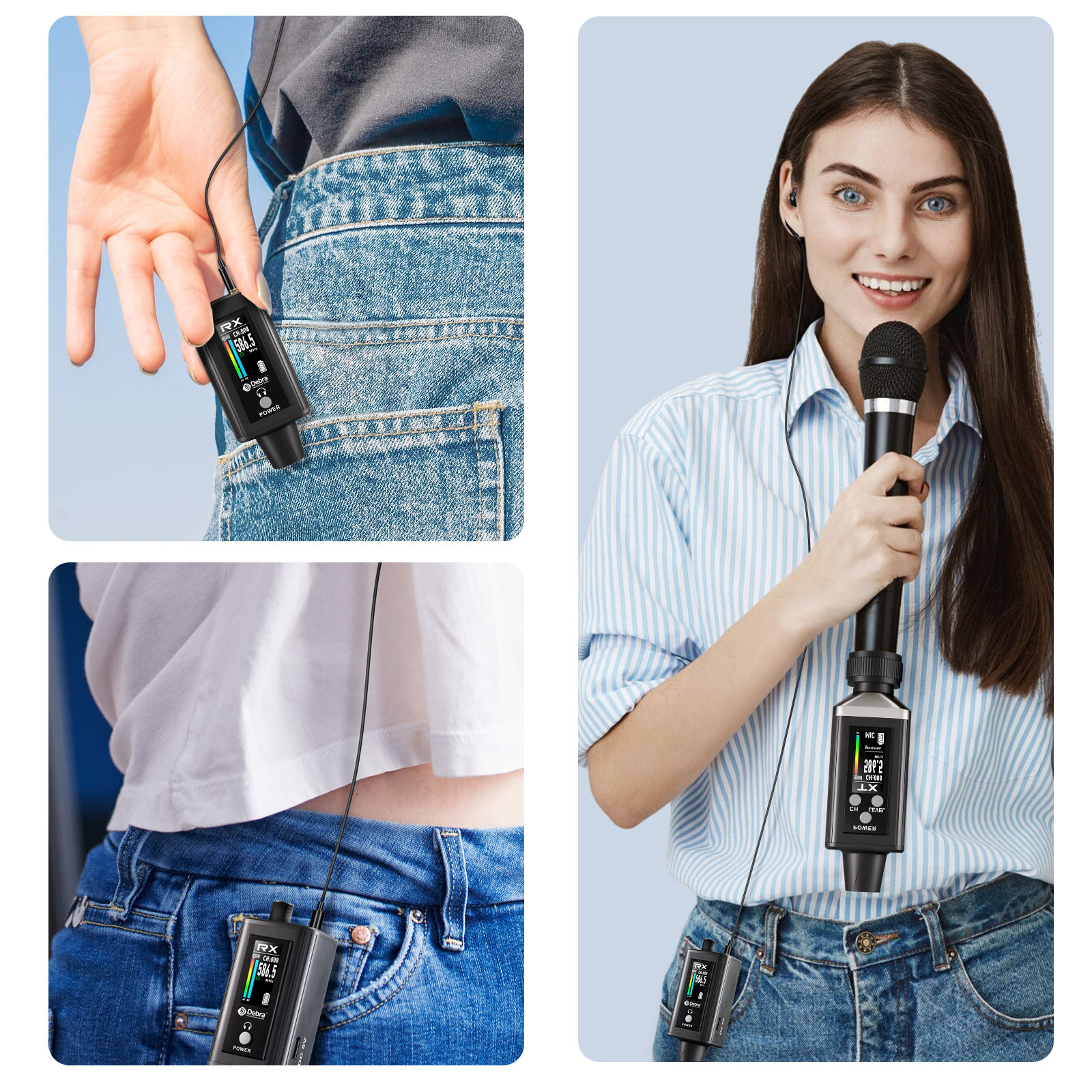 EMX-1 Portable UHF Wireless In-Ear Monitor System