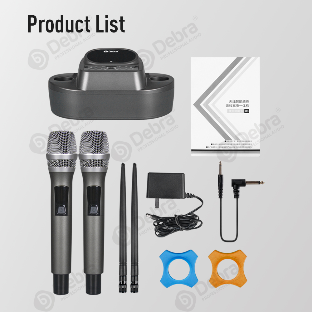 WM2 Wireless Charging UHF Wireless Microphone System