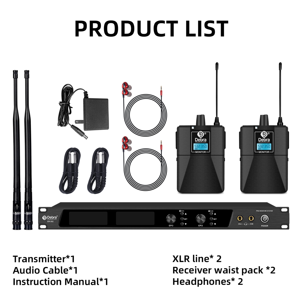 ER-202 Wireless In-Ear Monitoring System