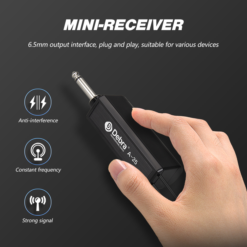 A-25 UHF Portable Wireless Microphone 
