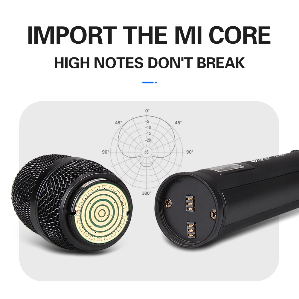 DK9000 UHF Wireless Microphone