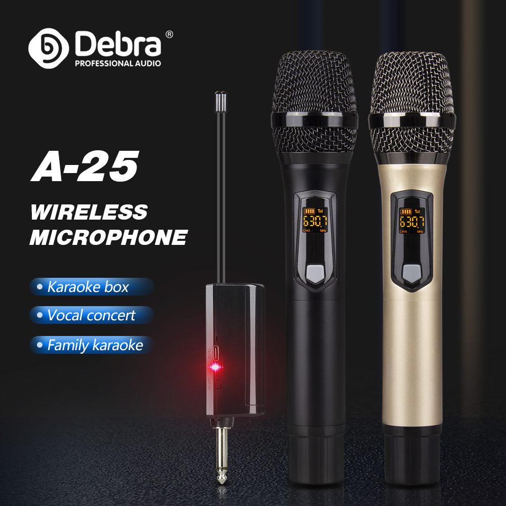 A-25 UHF Portable Wireless Microphone 