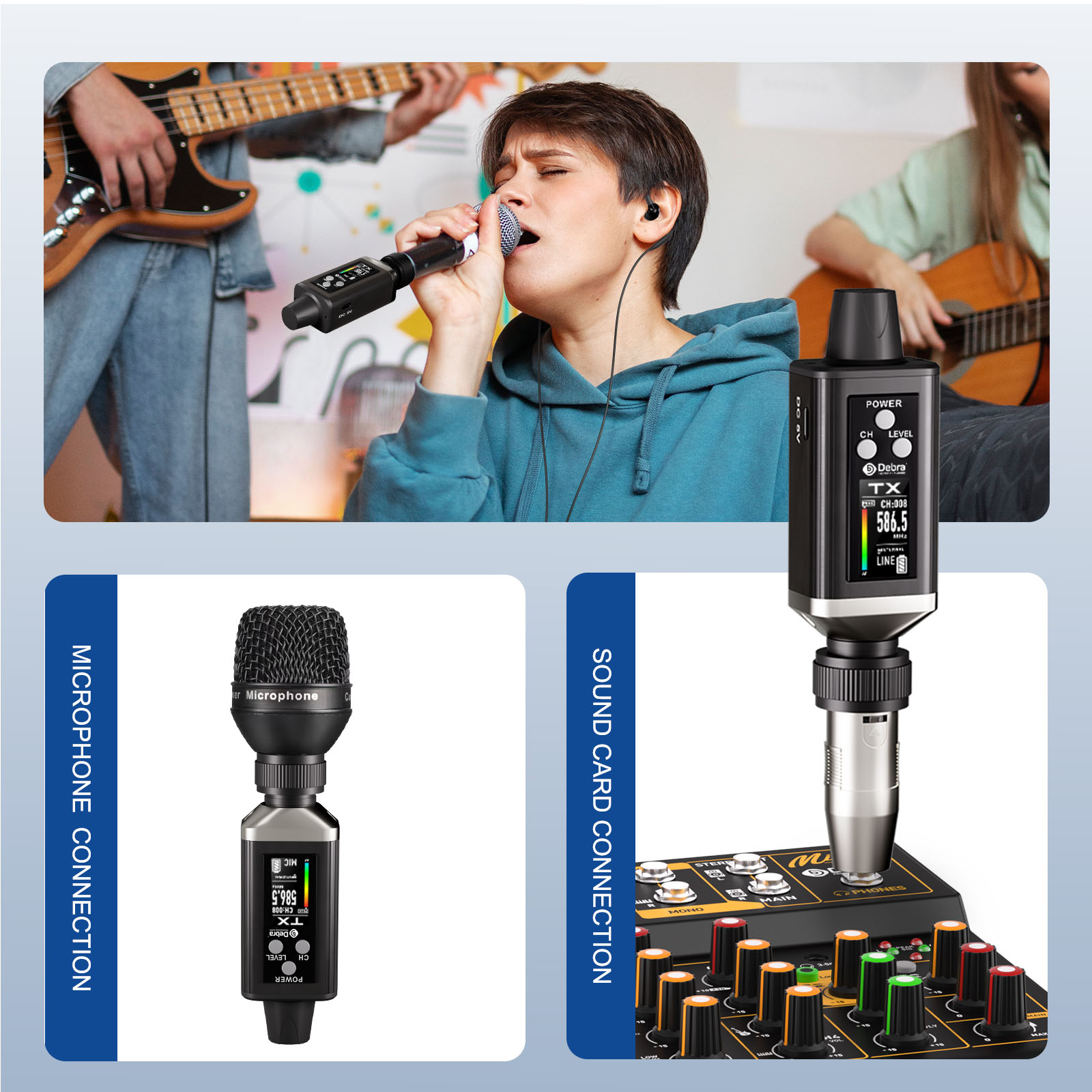 EMX-1 Portable UHF Wireless In-Ear Monitor System