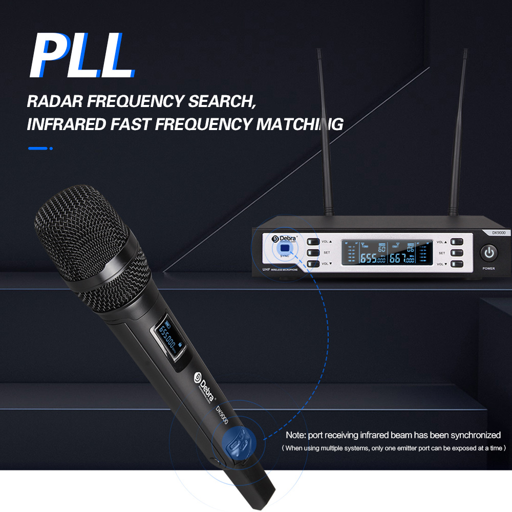 DK9000 UHF Wireless Microphone