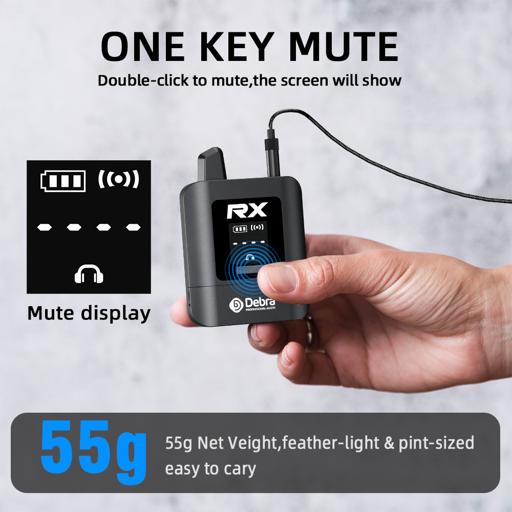 Debra Audio ST-miniX Stereo Wireless IEM System