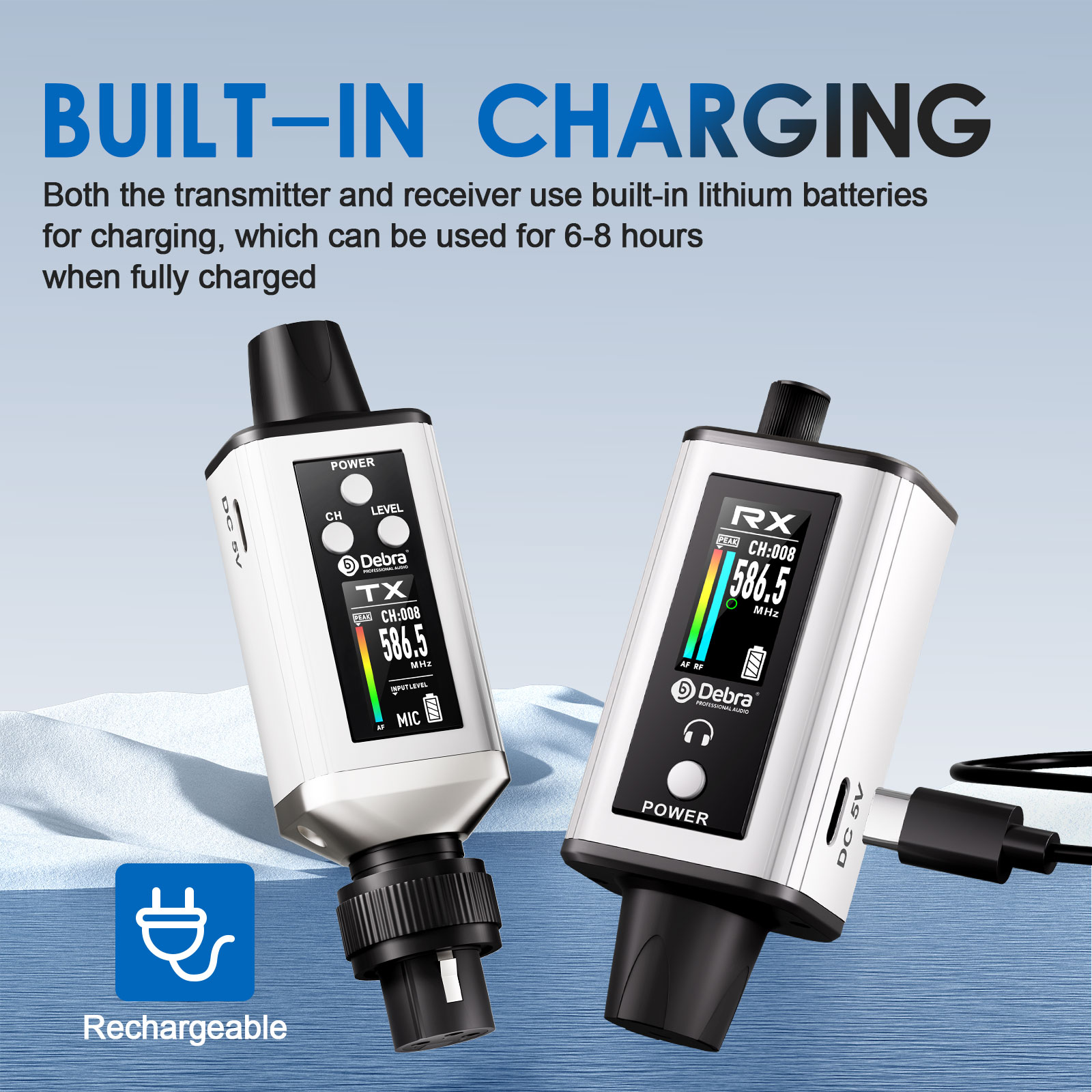 EMX-1 Portable UHF Wireless In-Ear Monitor System