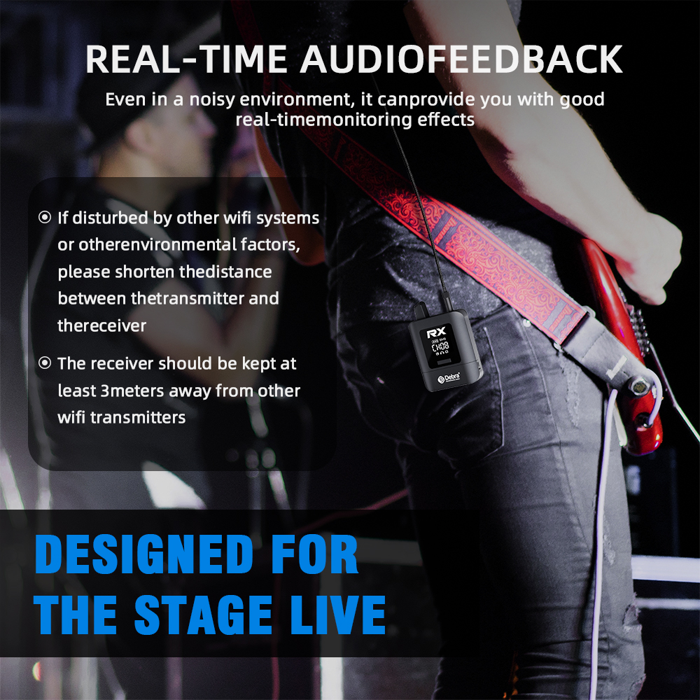 Debra Audio ST-miniX Stereo Wireless IEM System