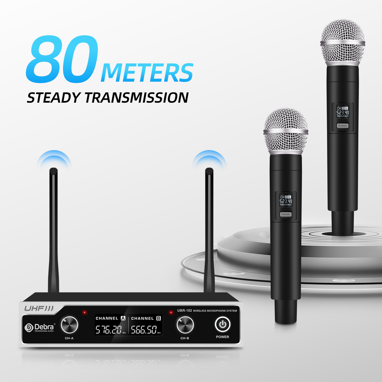 UBR-102 UHF Wireless Microphone