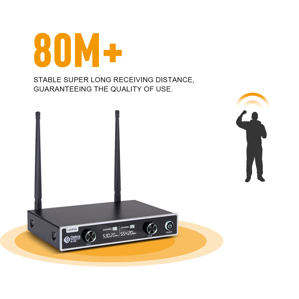 D-120 UHF Wireless Microphone