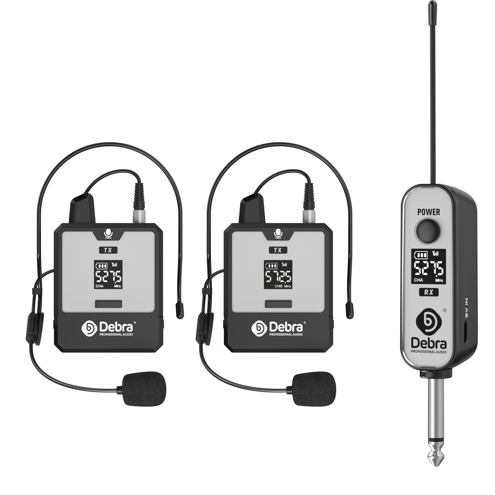 DT-01/02 UHF Wireless Portable Headset Microphone