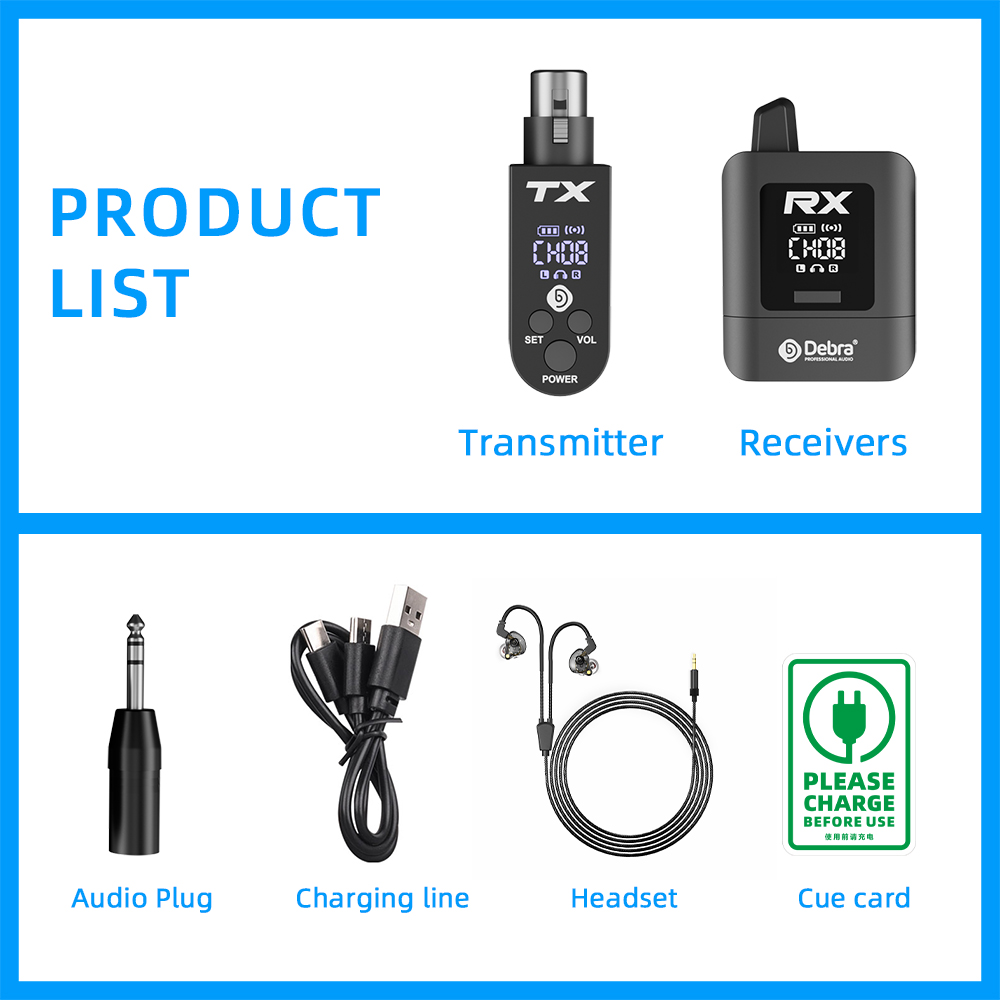 Debra Audio ST-miniX Stereo Wireless IEM System
