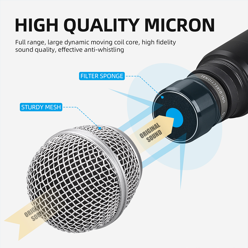 X7 PLUS DSP Wireless Microphone Karaoke System