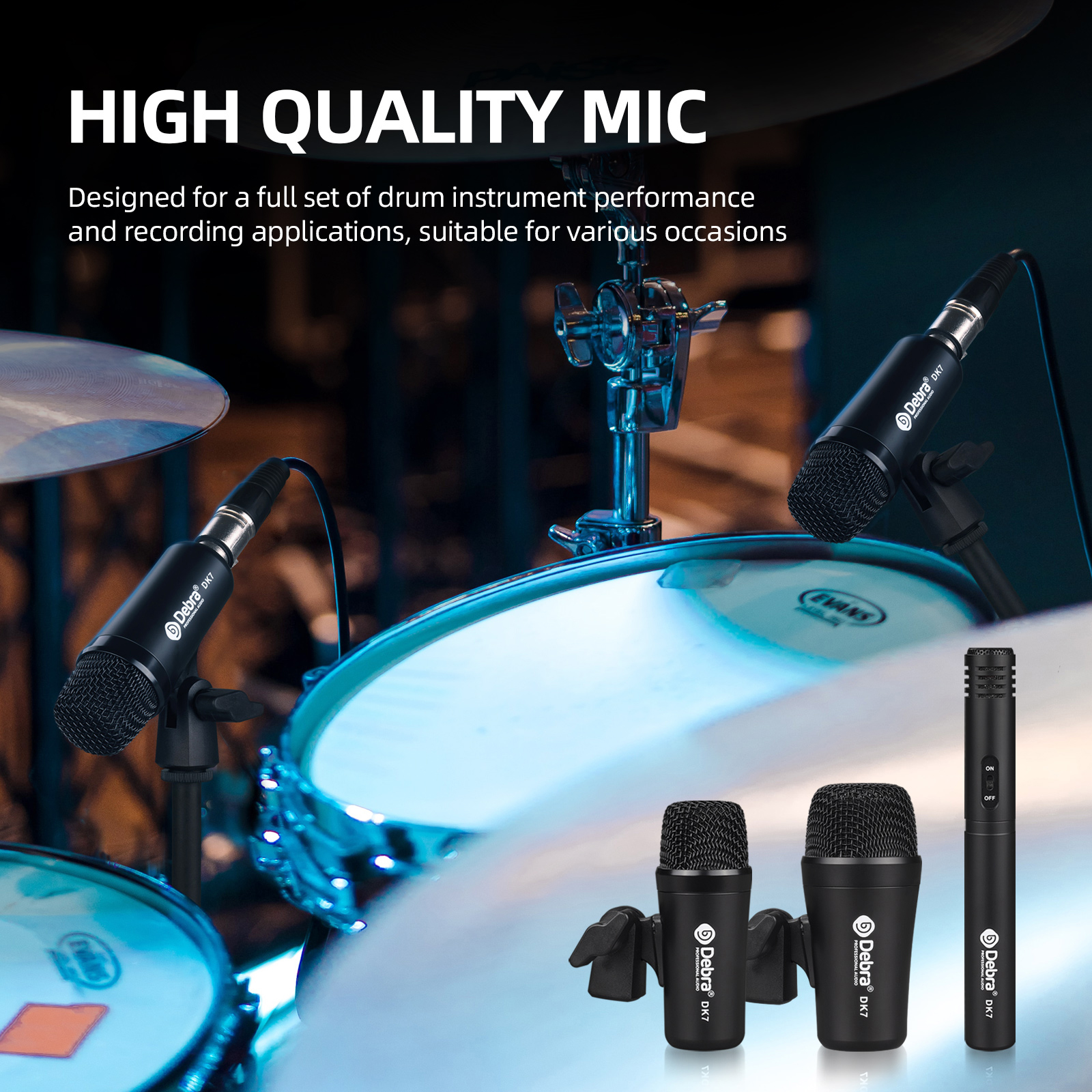  DK7 Drum Microphone Kit 