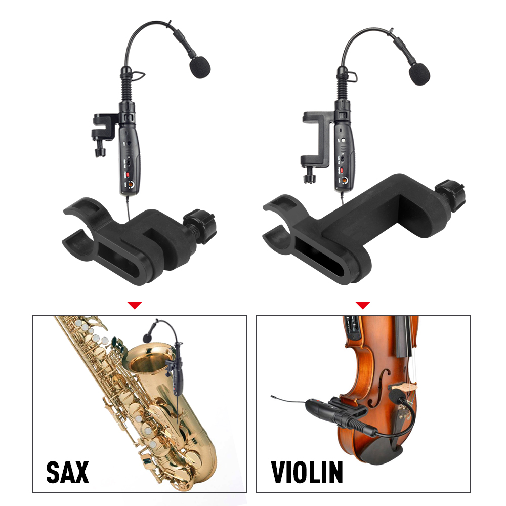 MI8G Saxophone/Violo Wireless Microphone System