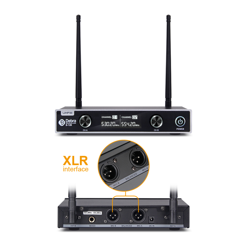 D-120 UHF Wireless Microphone