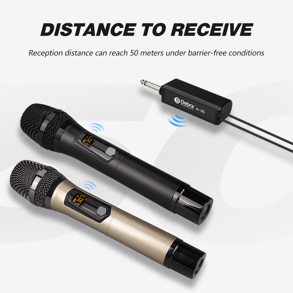 A-25 UHF Portable Wireless Microphone 