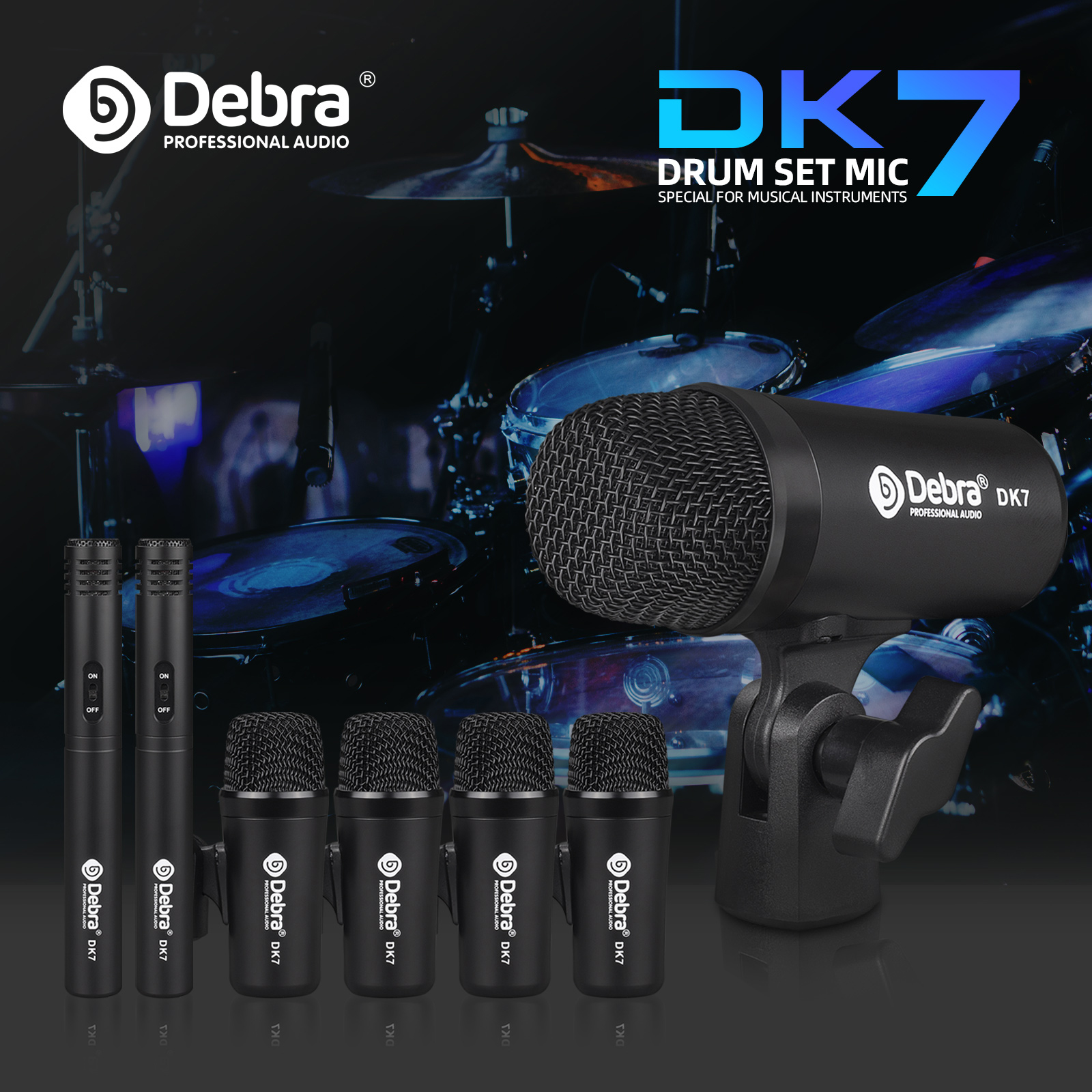  DK7 Drum Microphone Kit 