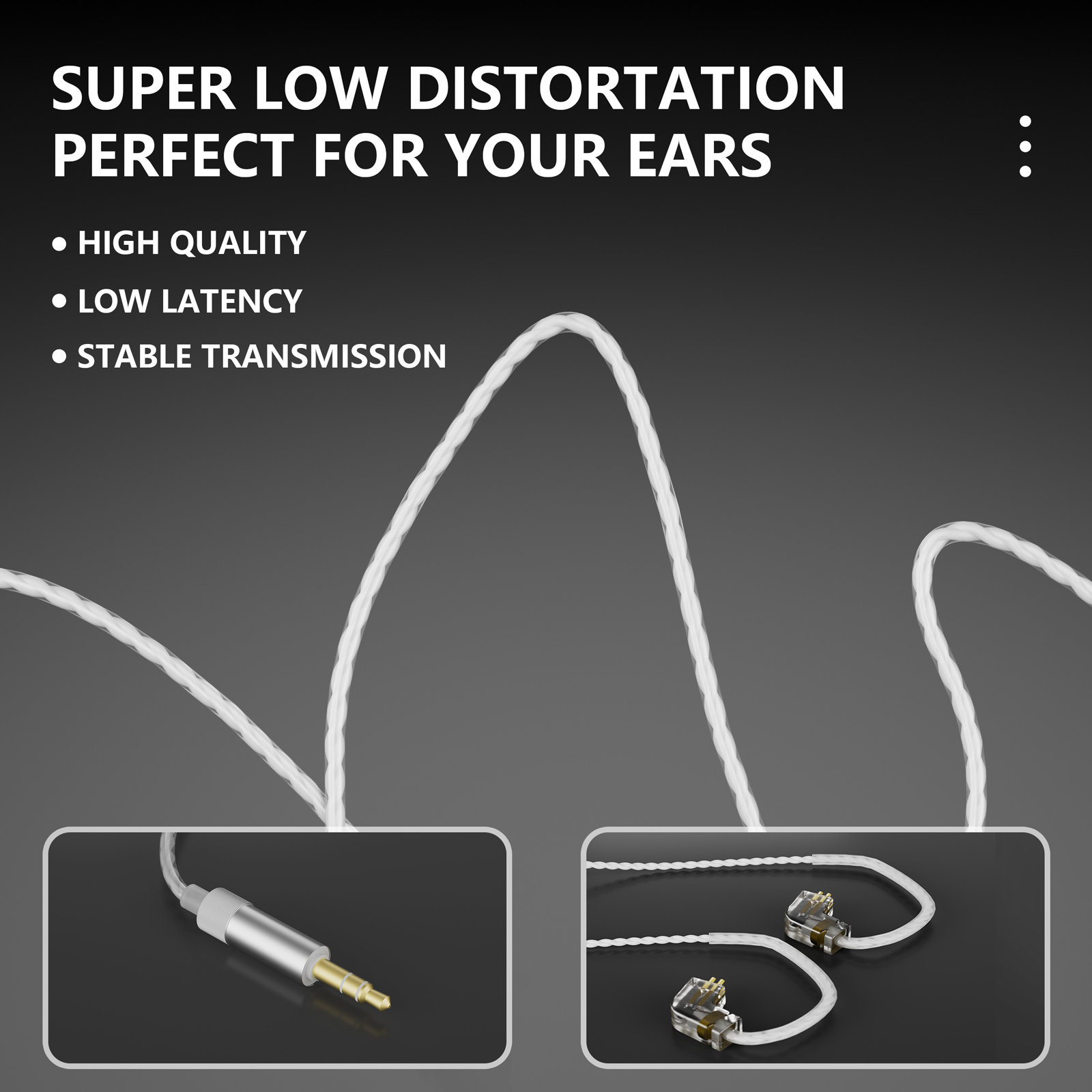 IE-210 Professional In-Ear Monitoring Headphones (Transparent)