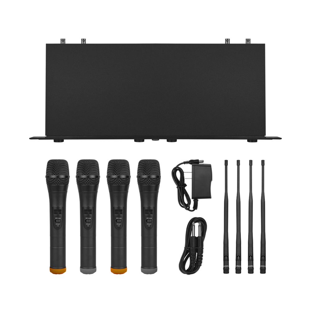 D-240 UHF Wireless Microphone（4Handheld Mic）