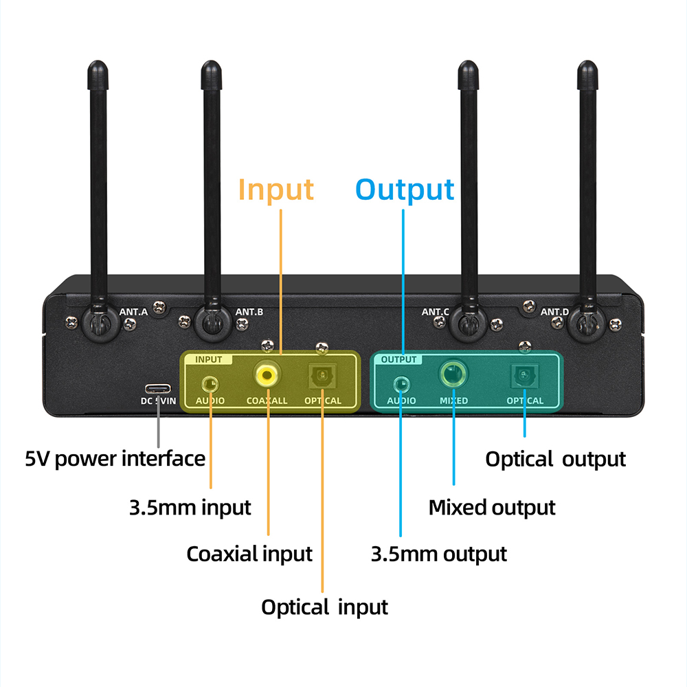 X7 PLUS DSP Wireless Microphone Karaoke System