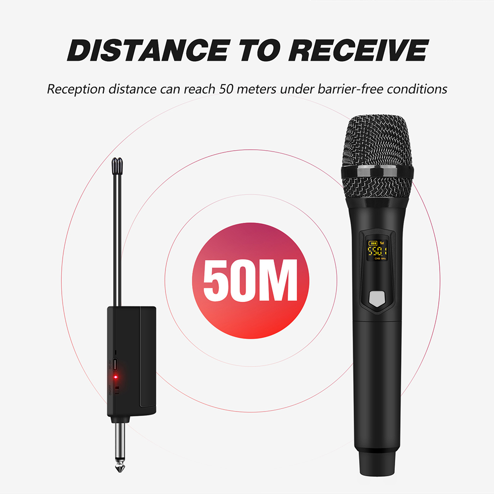 MU2 UHF Portable Wireless Microphone