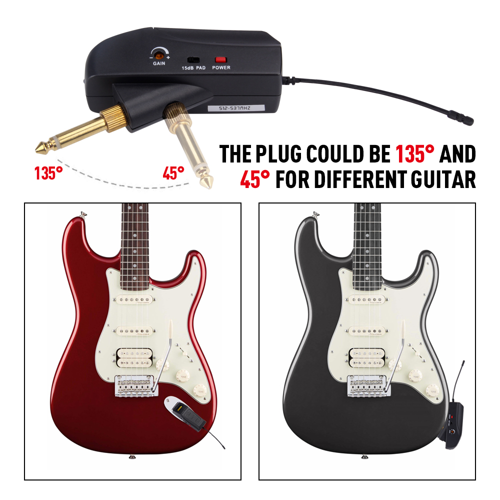 MI8G Guitar Wireless Microphone System
