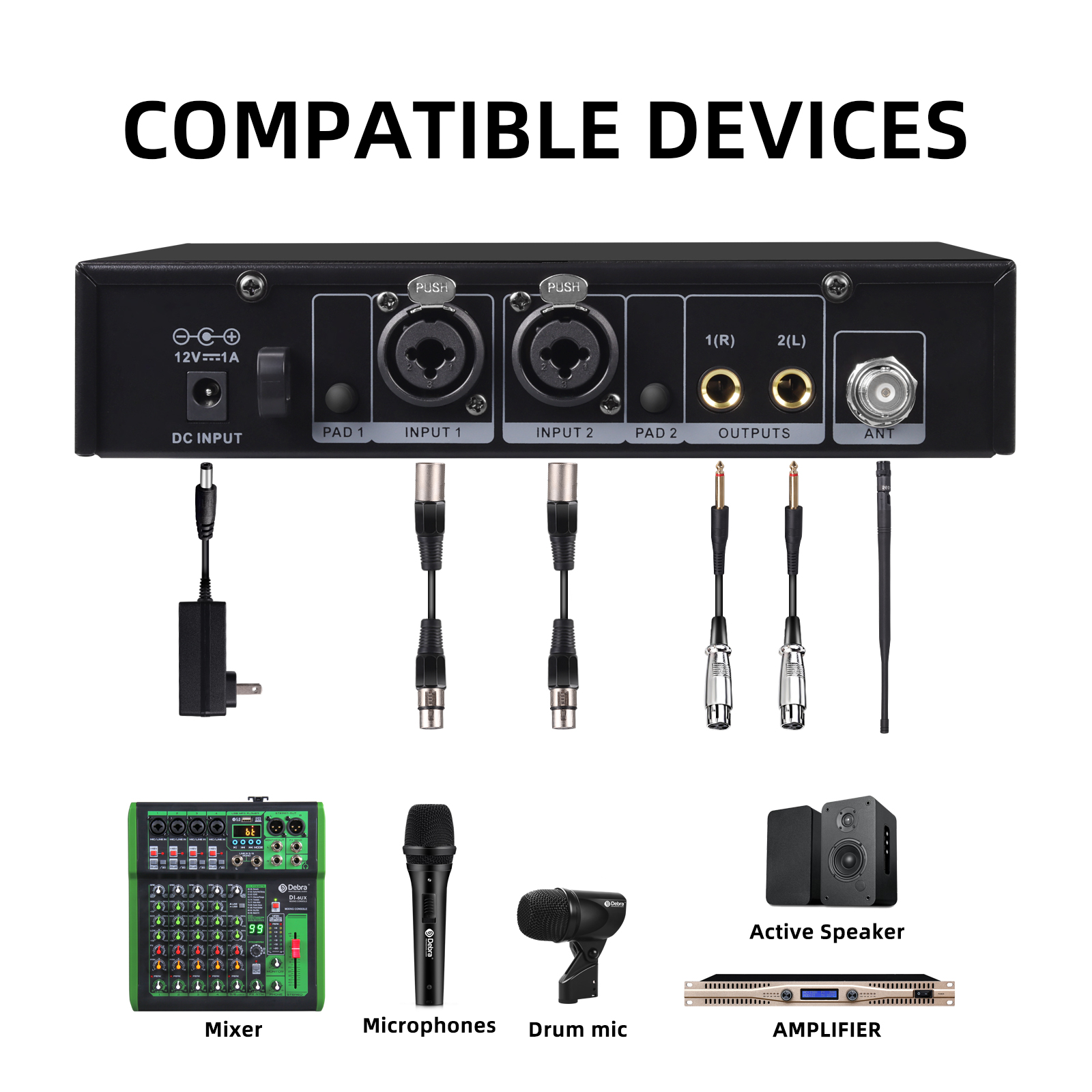 SW-1 Stereo Wireless In-Ear Monitor System