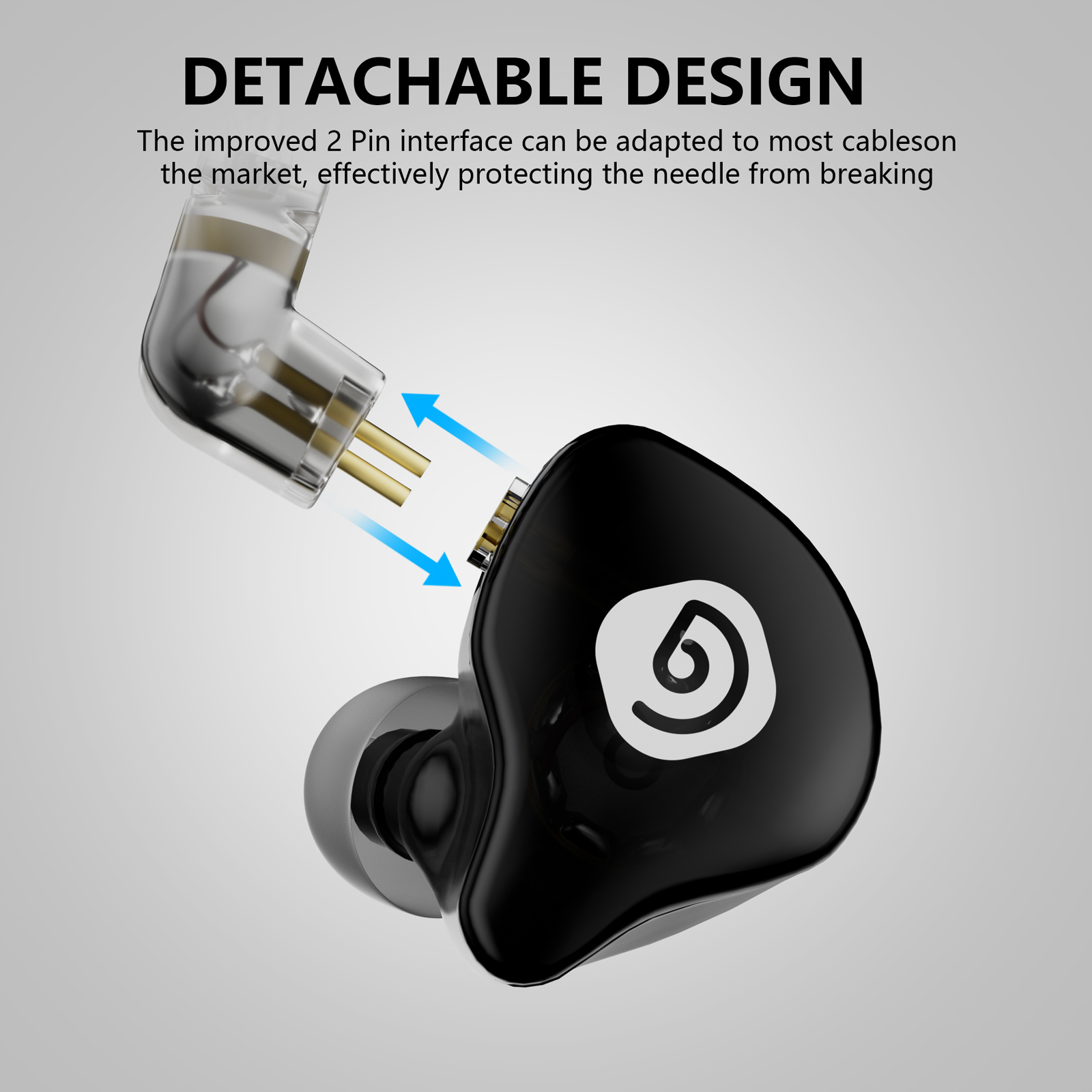 IE-210 Professional In-Ear Monitoring Headphones (Black)