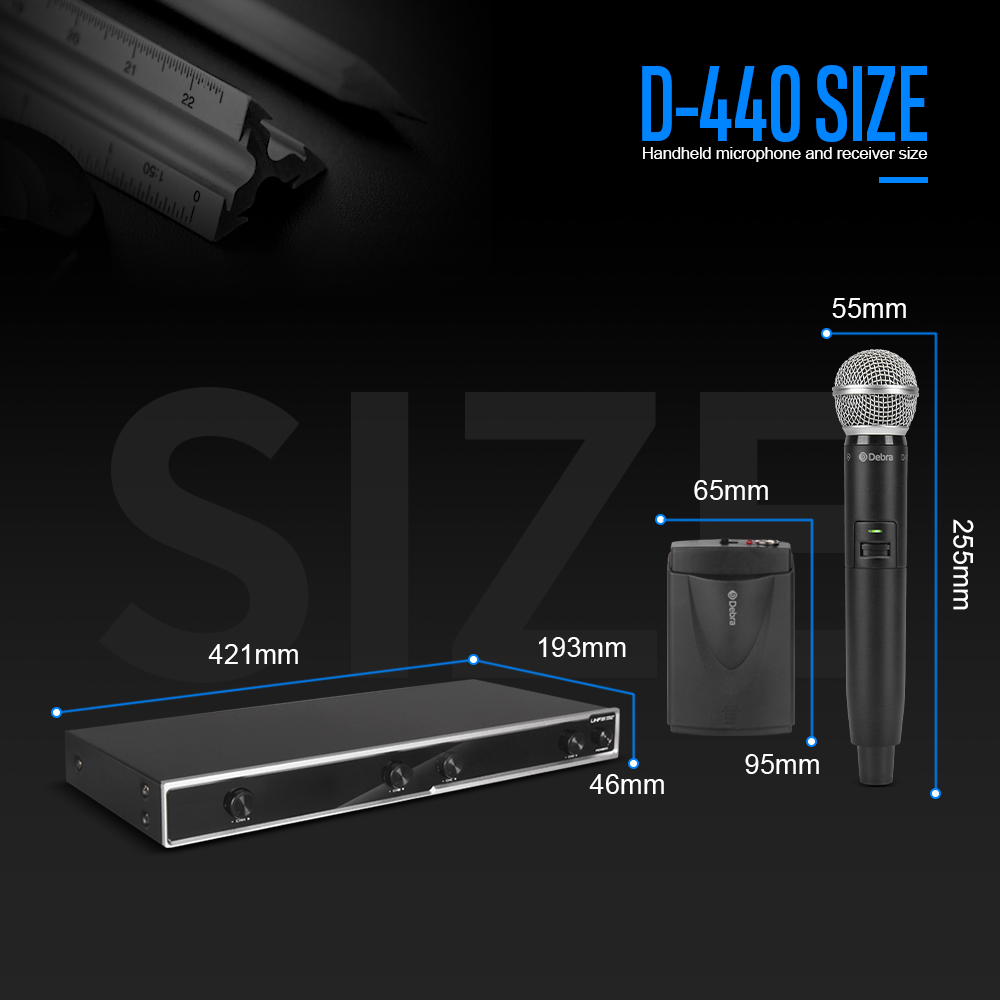 D-440 UHF Wireless Microphone