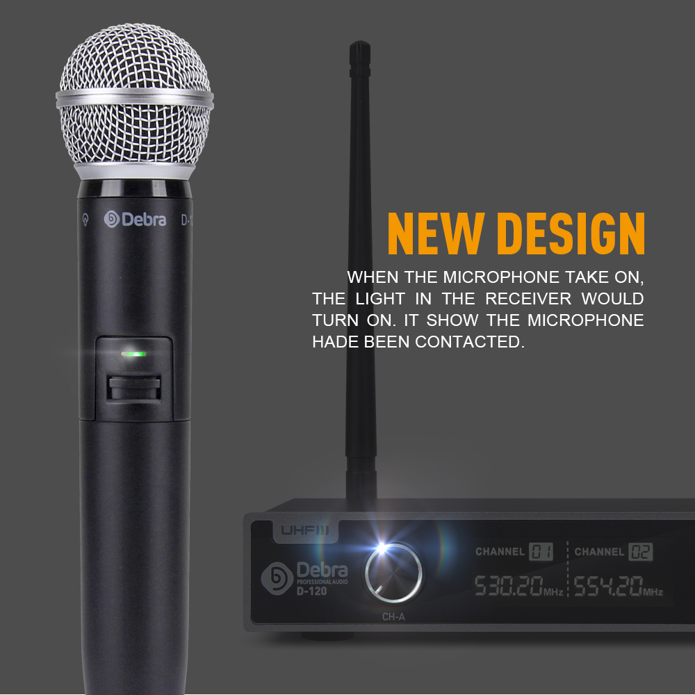 D-120 UHF Wireless Microphone