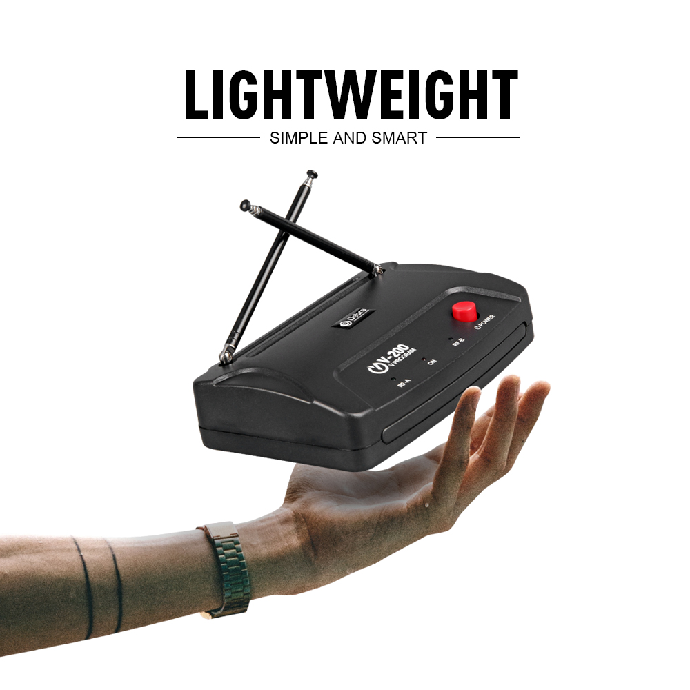 V-200 VHF Wireless Microphone（2Headset 2Lavalier Mic）