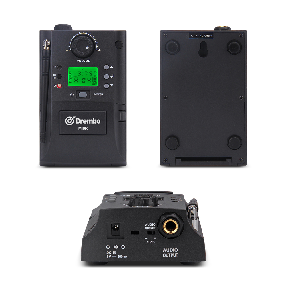 MI8G Guitar Wireless Microphone System