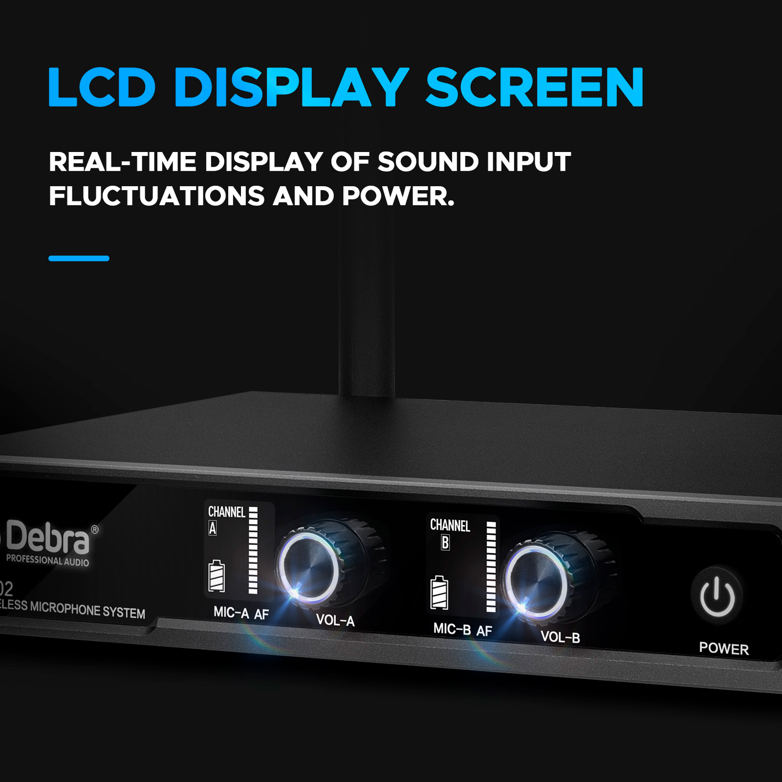 Newly designed LCD display