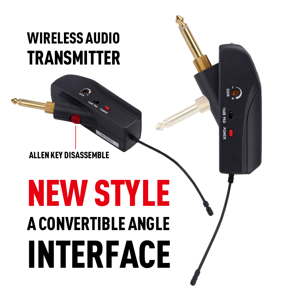 MI8G Guitar Wireless Microphone System