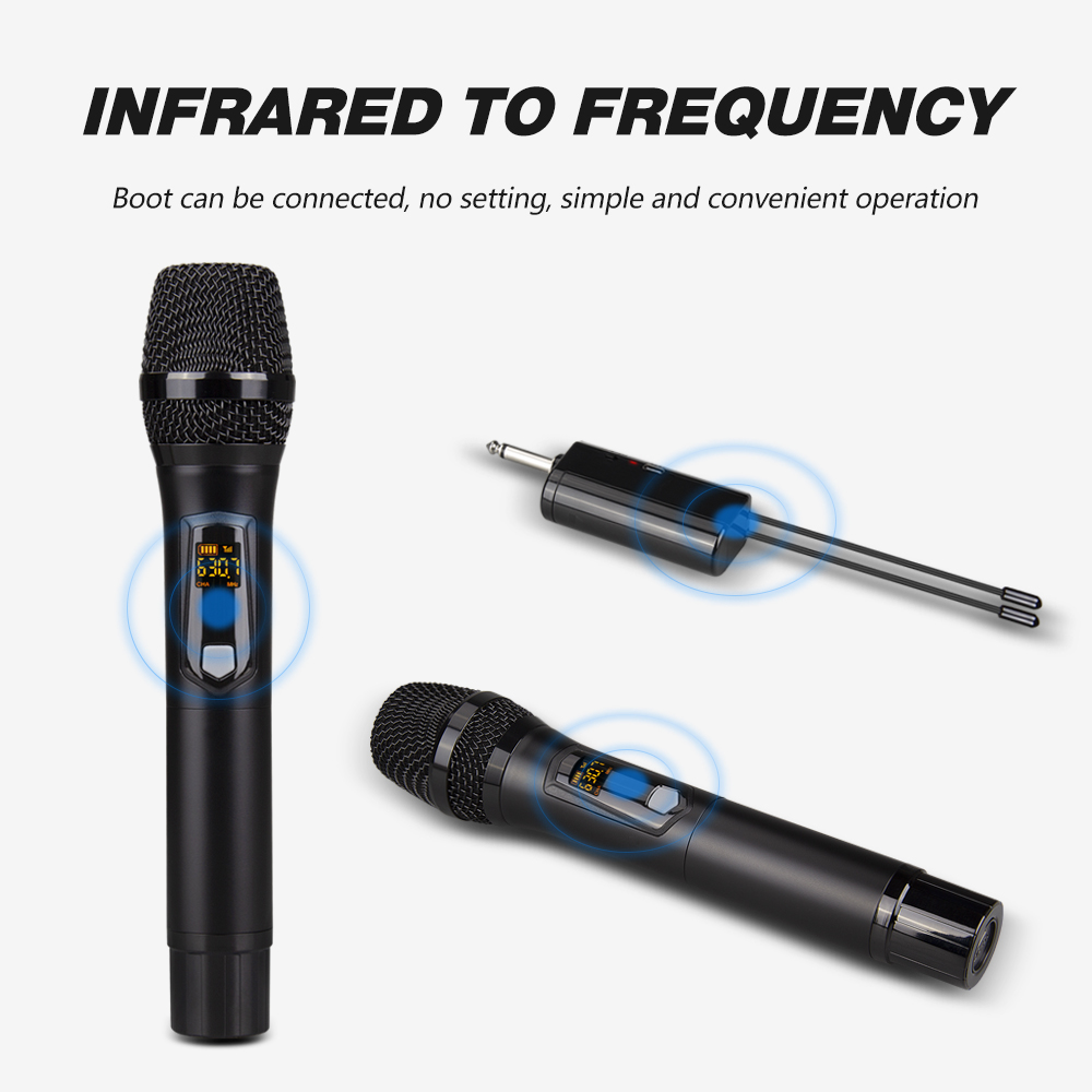 A-25 UHF Portable Wireless Microphone 